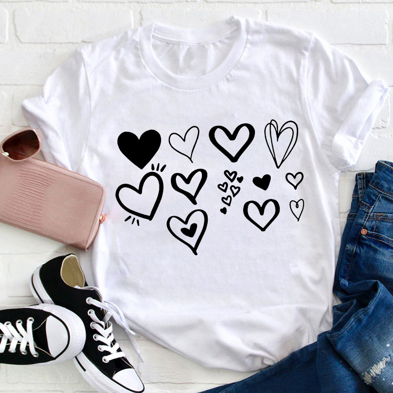 Full Of Love Teacher T-Shirt