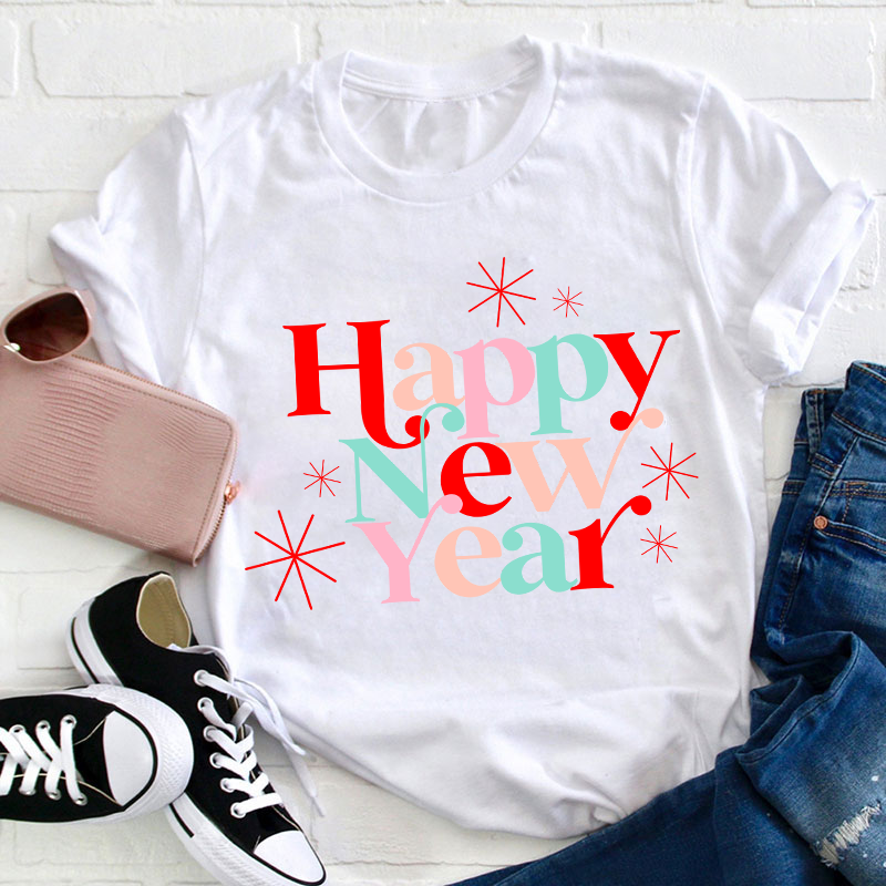 Happy New Year Teacher T-Shirt