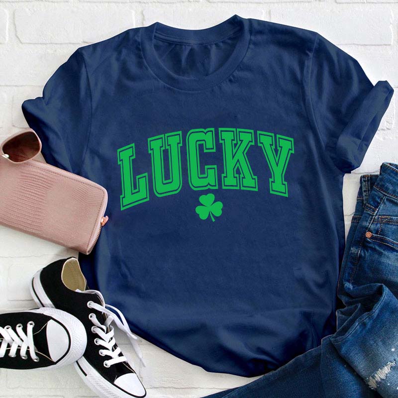 Lucky Shamrock Teacher T-Shirt