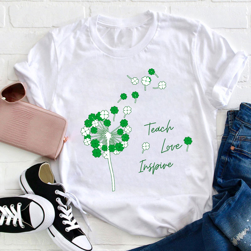 Teach Love Inspire Teacher T-Shirt