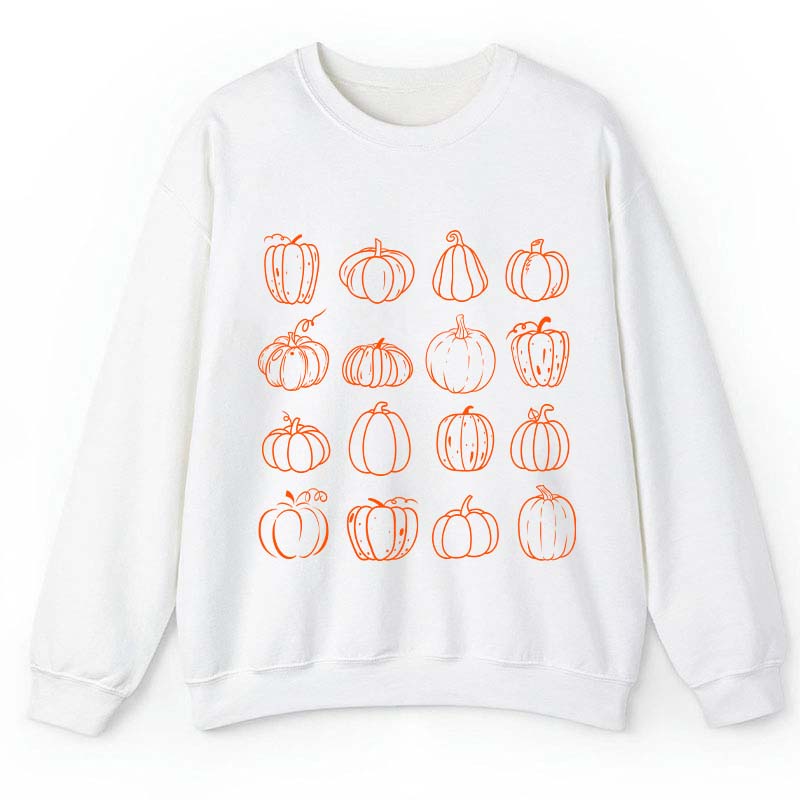 Pumpkins We Are All Different Teacher Sweatshirt