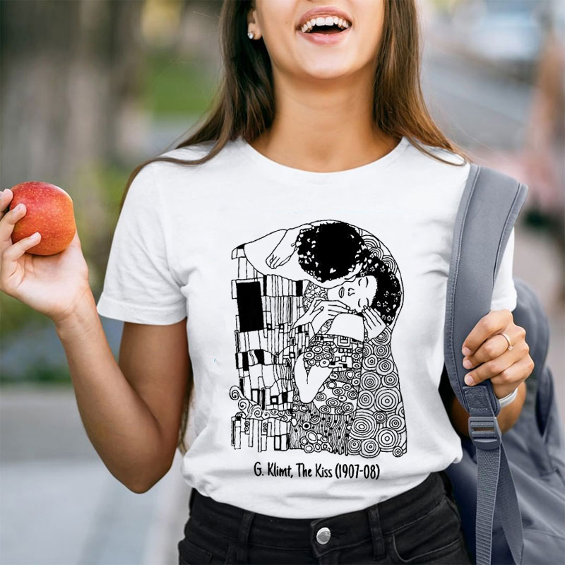 Gustav Klimt Teacher T-Shirt