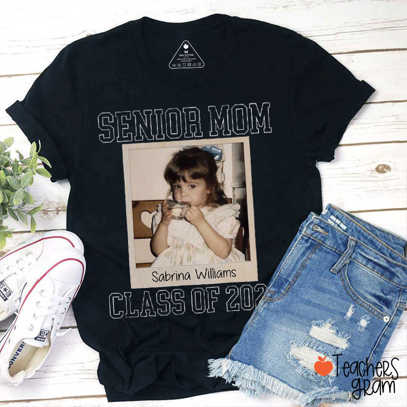 Personalized Senior Mom Teacher T-Shirt