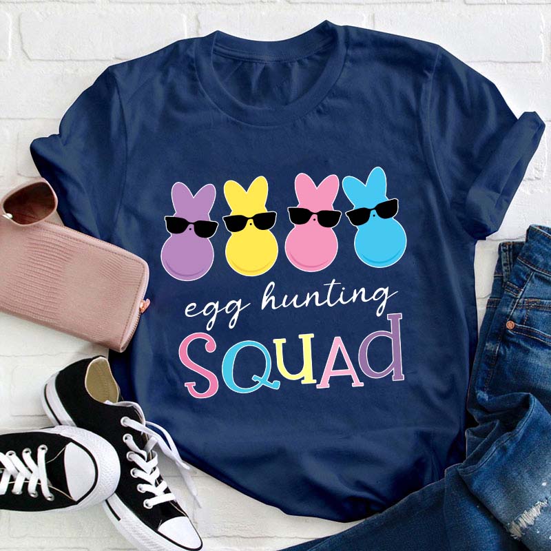 Egg Hunting Squad Teacher T-Shirt