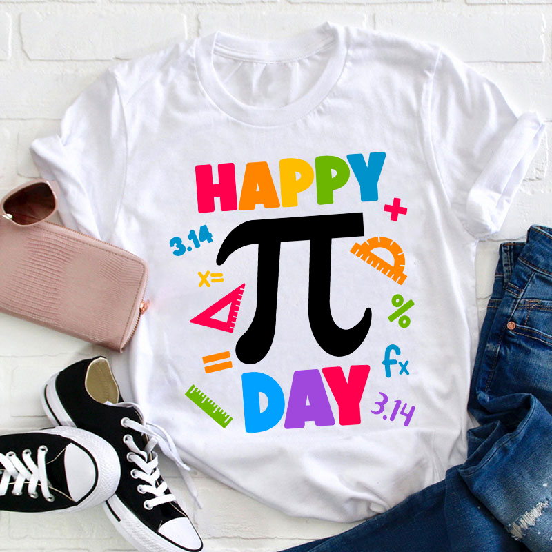 Happy Pi Day Teacher T-Shirt