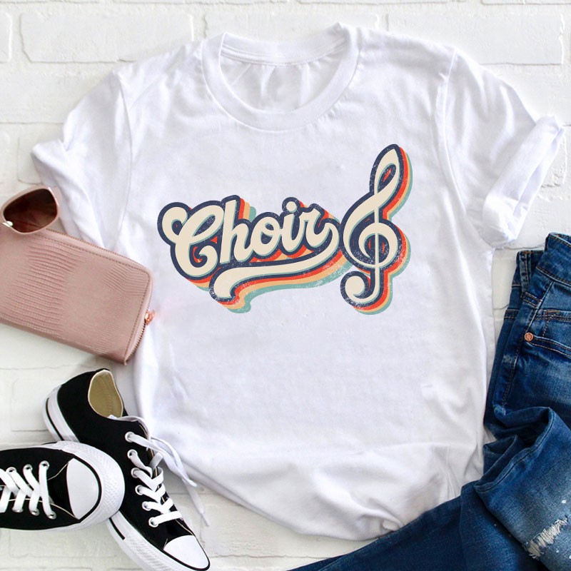 Retro Choir Teacher T-Shirt