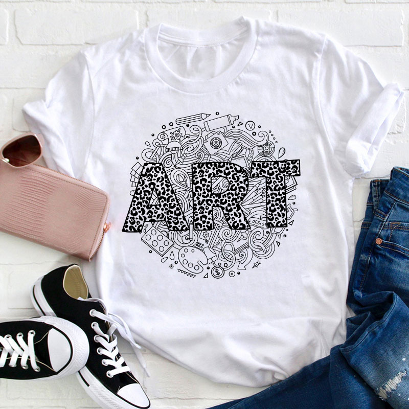 Elements of Art Teacher T-Shirt