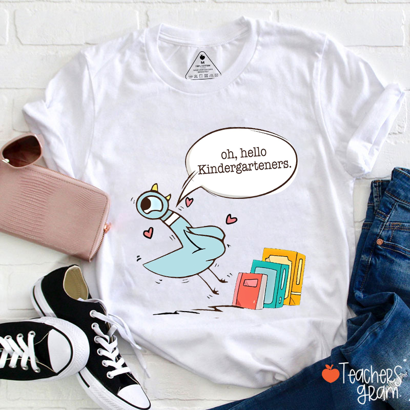 Personalized Oh Hello Kiddo Teacher T-Shirt