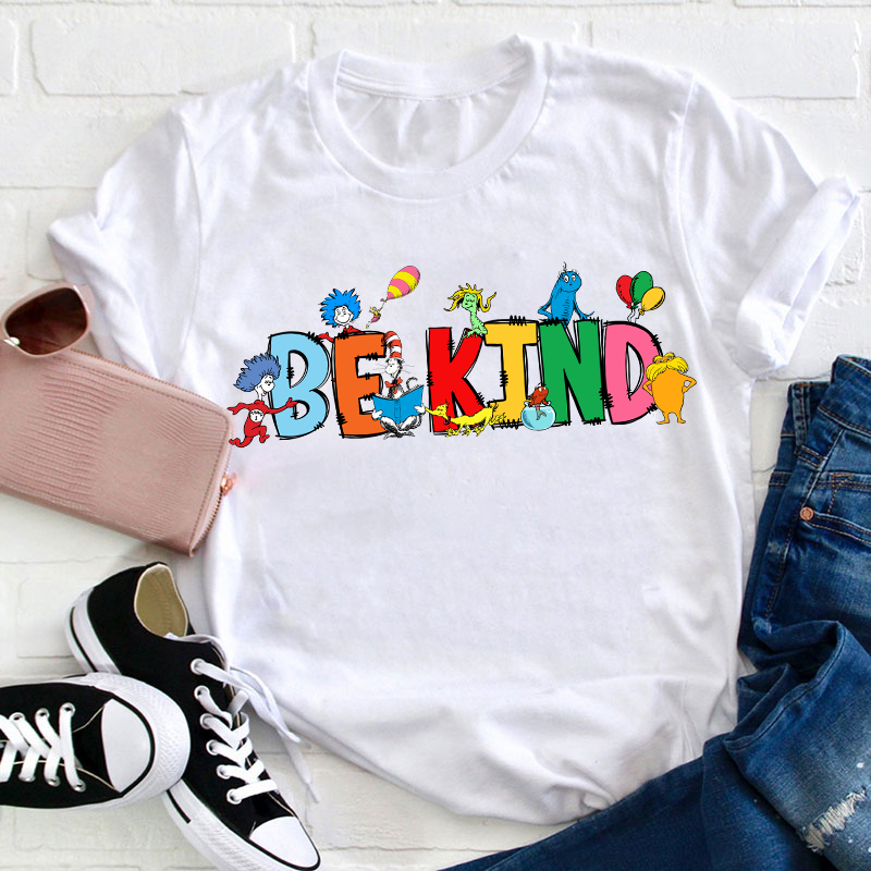 Choose To Be Kind Teacher T-Shirt