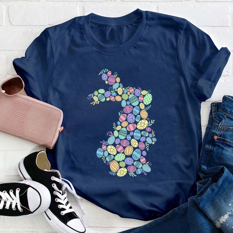 Cute Bunny Teacher T-Shirt