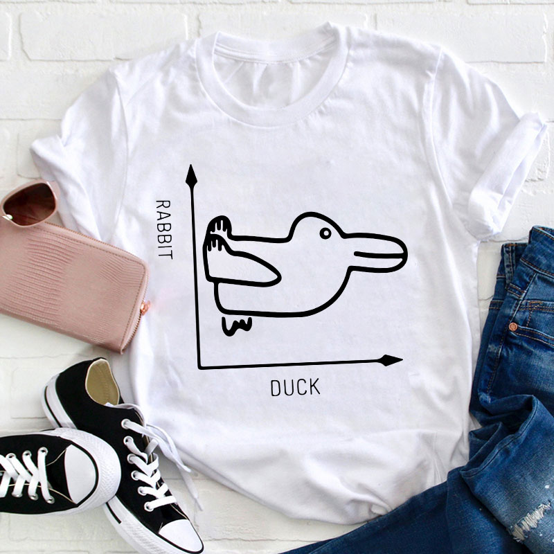 Duck Rabbit Graph T-Shirt