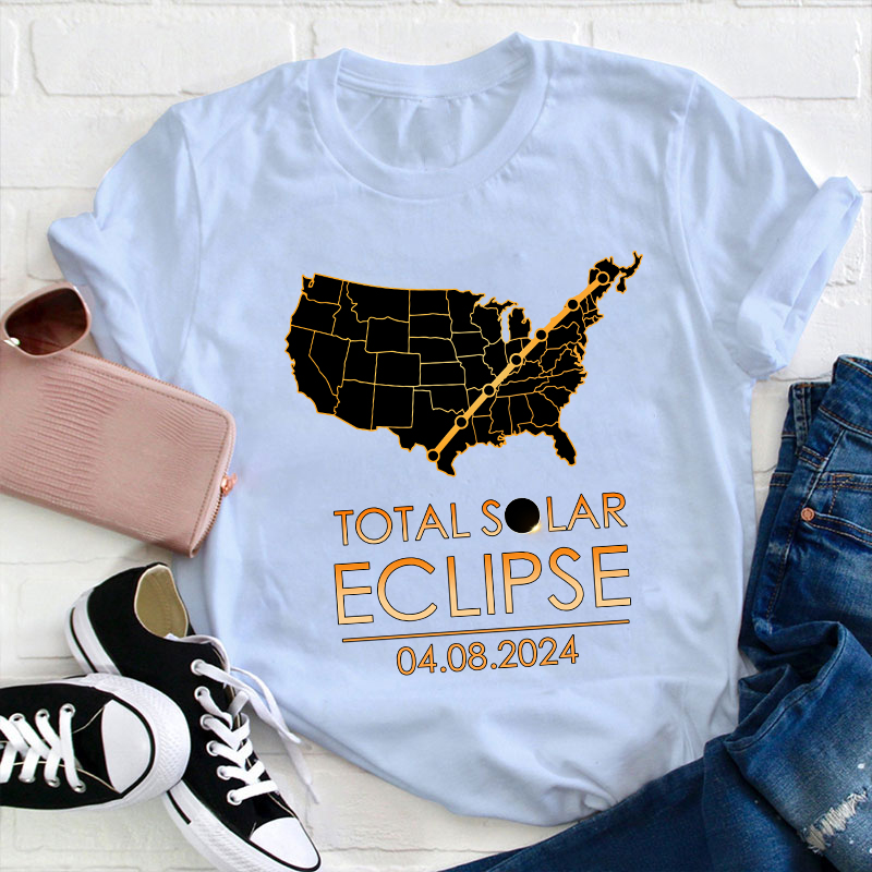 Total Solar Eclipse Teacher T-Shirt