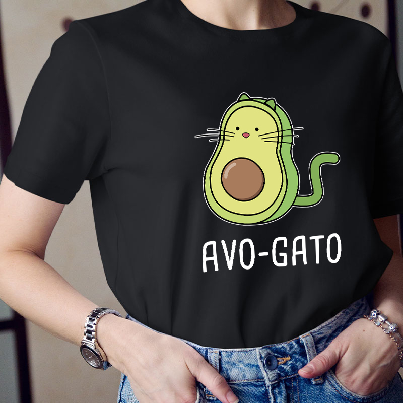 Avo-Gato Cute Spanish Teacher T-Shirt