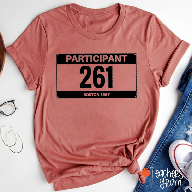 The Runner Feminist Teacher T-Shirt