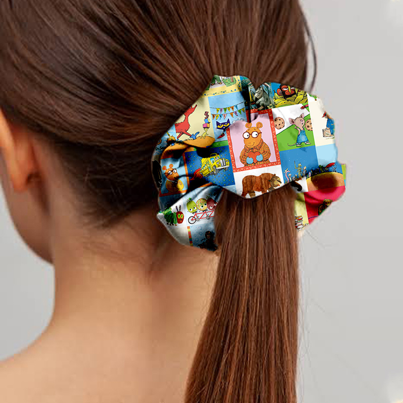Children's Book Characters Collection Teacher Scrunchie