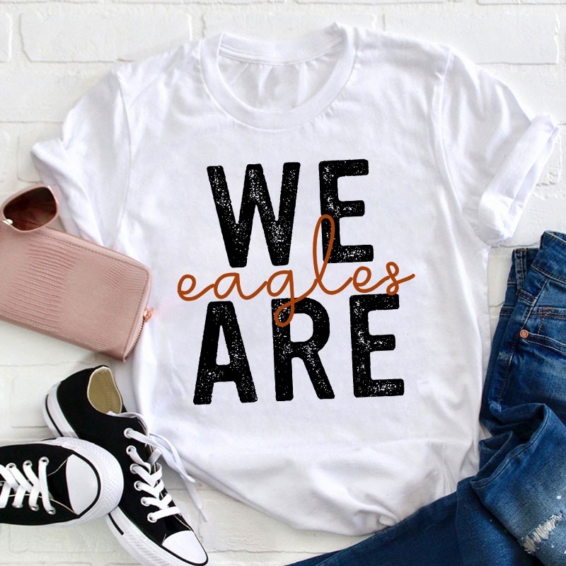 Personalized We Are We Are Winner Teacher T-Shirt