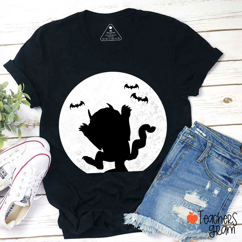 Wild One Halloween Teacher T-Shirt