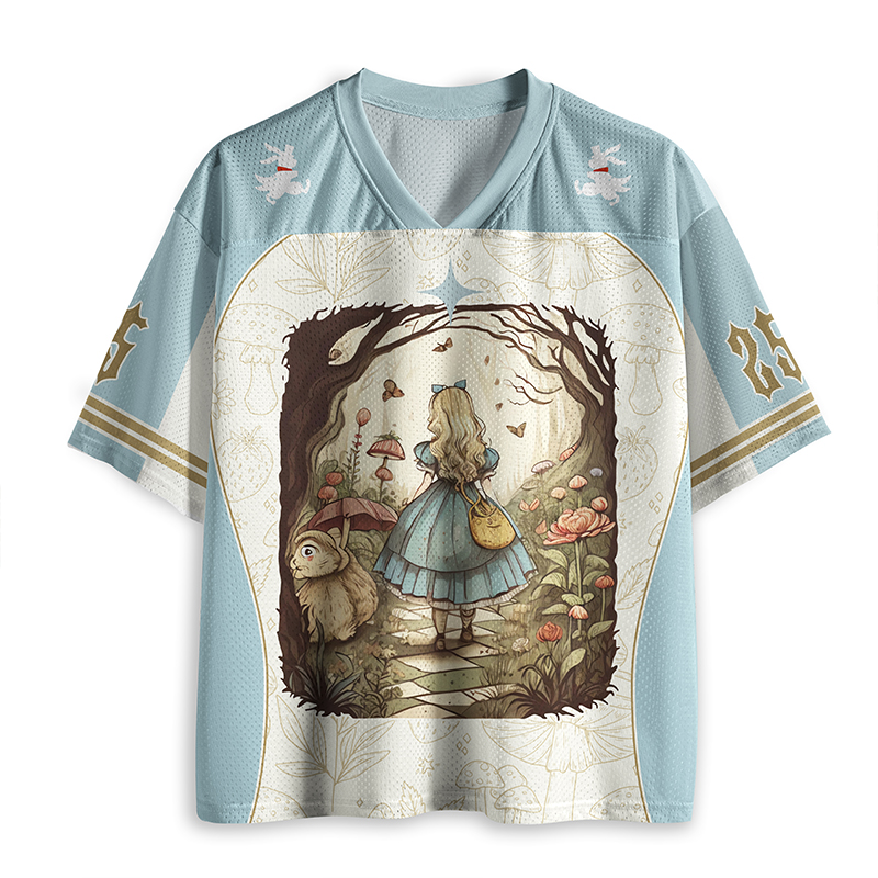 It's No Use Going Back To Yesterday I Was A Different Person Then Teacher Mesh Jersey