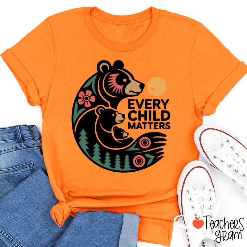 Always Remember Every Child Matters Teacher T-Shirt