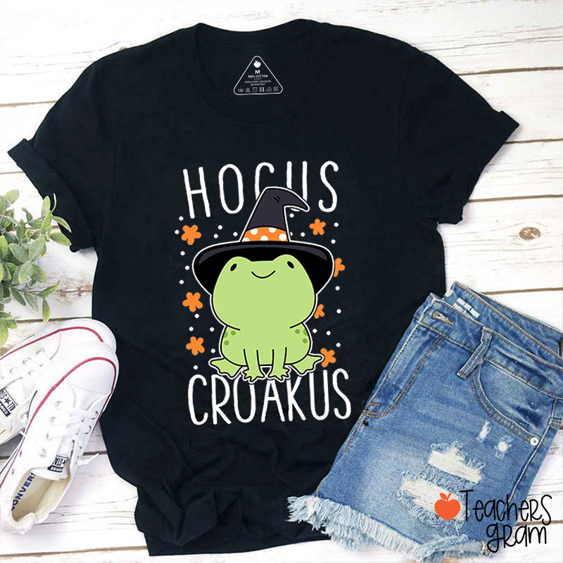 Hocus Croakus Teacher T-Shirt