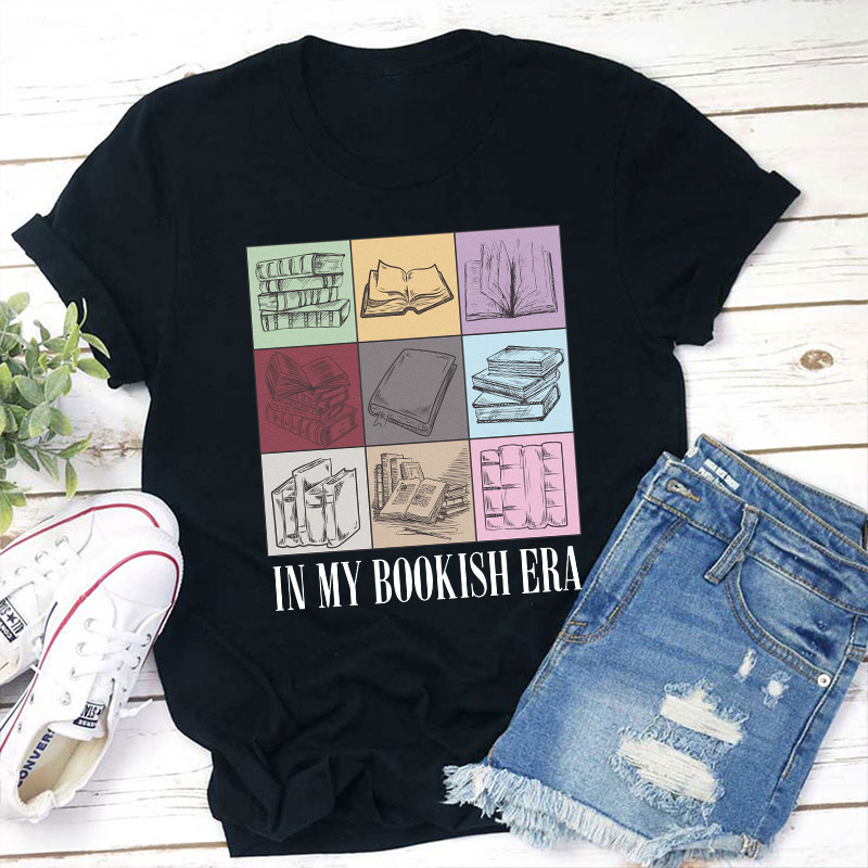 In My Bookish Era Teacher T-Shirt