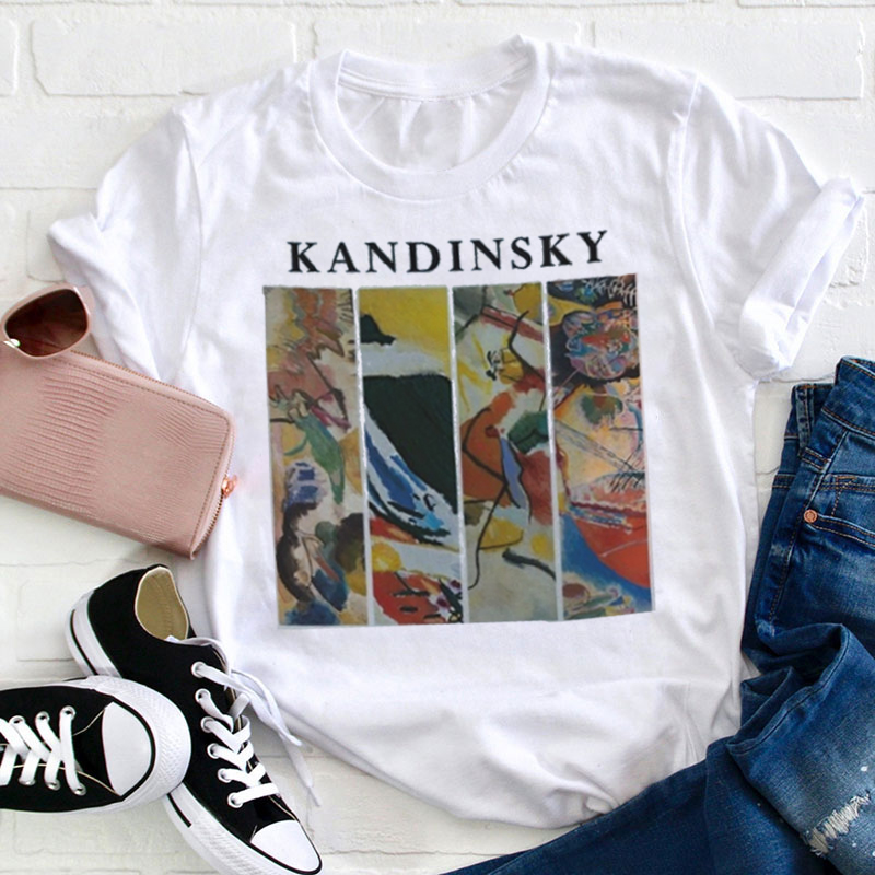Aesthetic Art Teacher T-Shirt