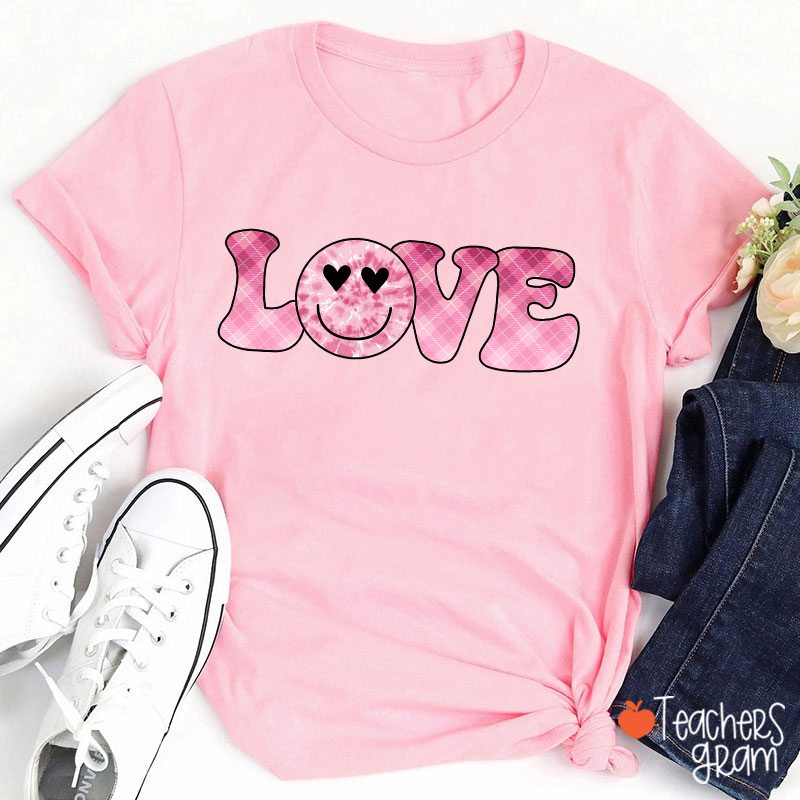 Smile Love Teacher T-Shirt