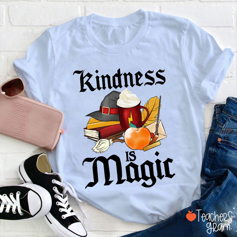 Kindness Is Magic Peach T-Shirt