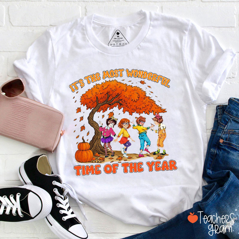 It's The Most Wonderful Time Of The Year Teacher T-Shirt
