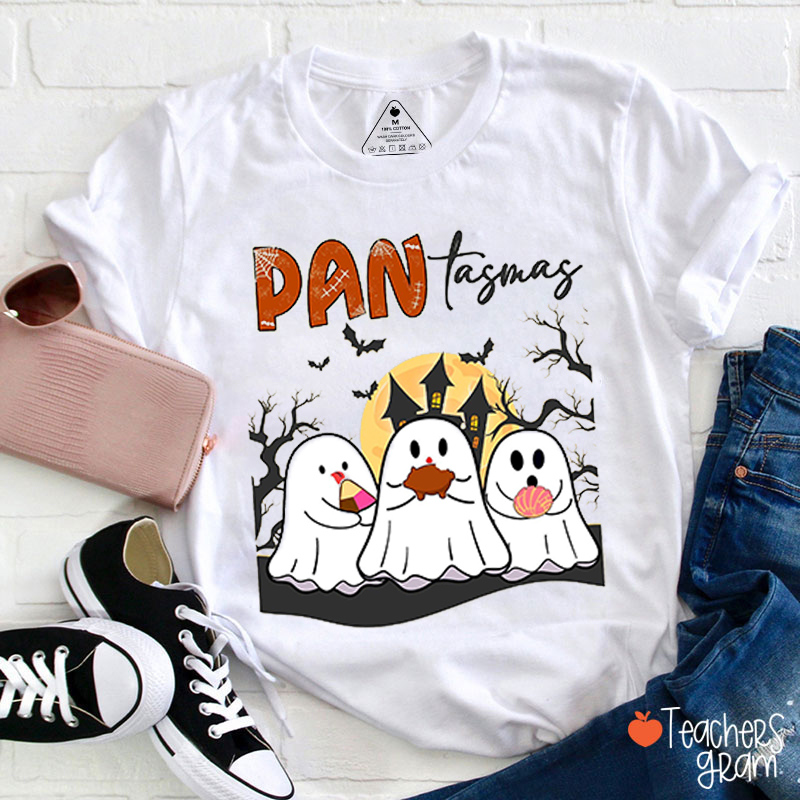 Pantasmas Halloween Spanish Teacher T-Shirt