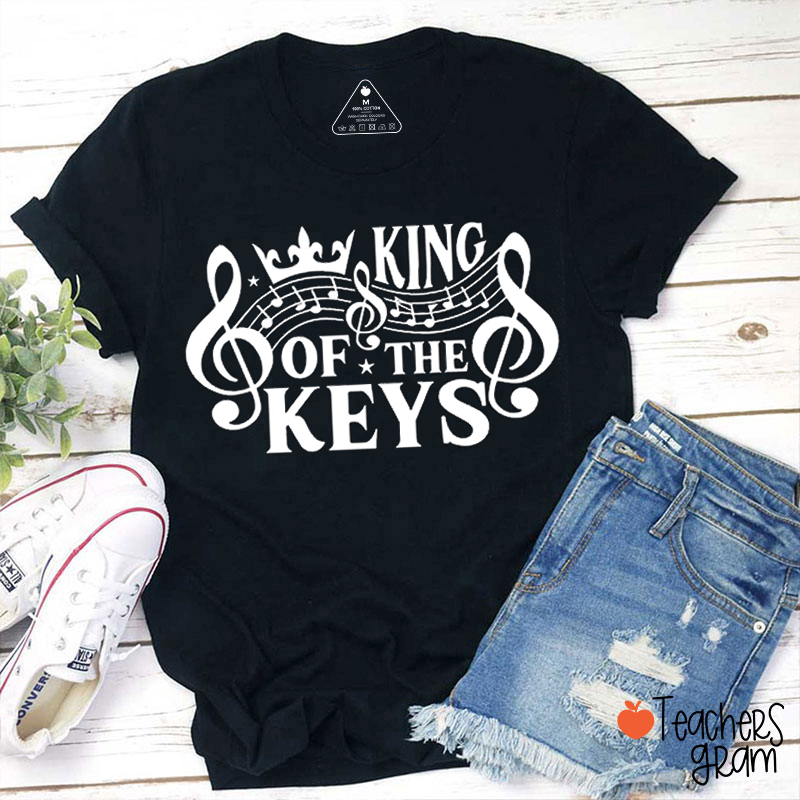 King Of The Keys Music Teacher T-Shirt