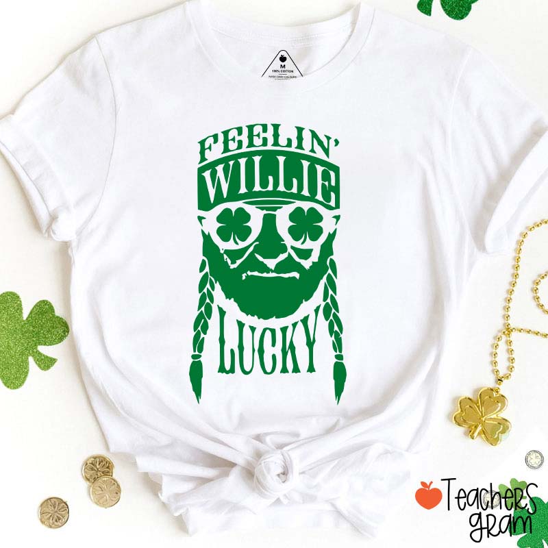 Feelin' Really Lucky Teacher T-Shirt