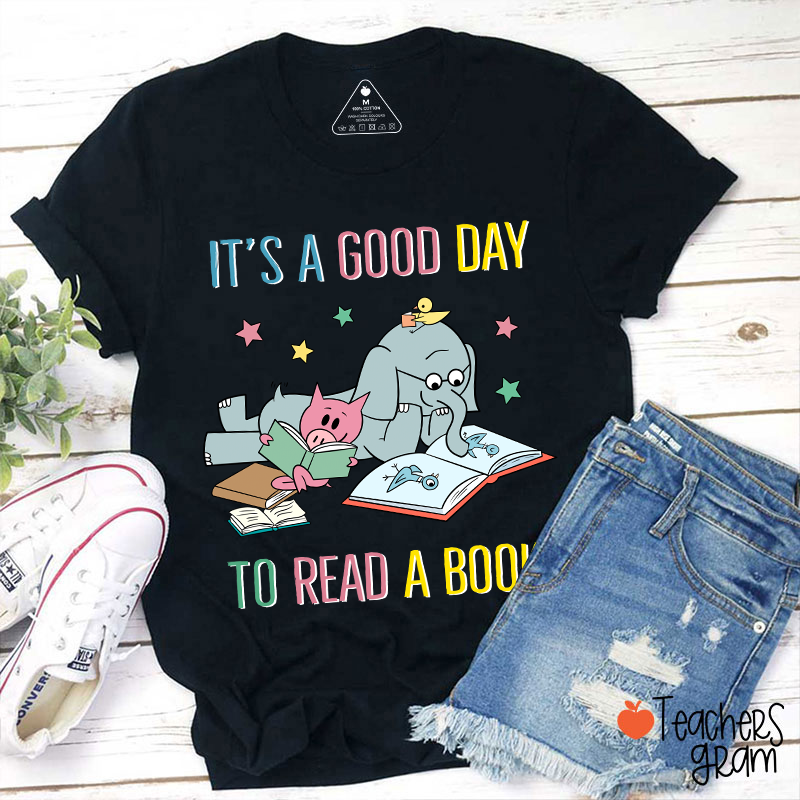 It's A Good Day To Read A Book Teacher T-Shirt