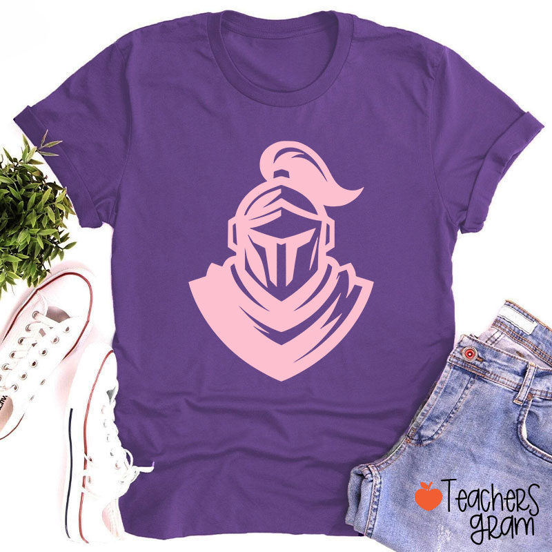 Personalized Mascot Silhouette School Spirit Teacher T-Shirt