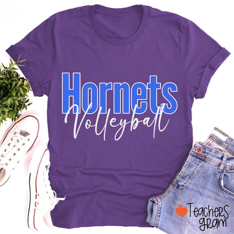 Personalized Mascot Cheer For Them Game Day Teacher T-Shirt
