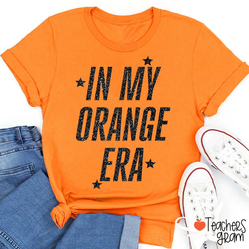 In My Orange Era Teacher T-Shirt