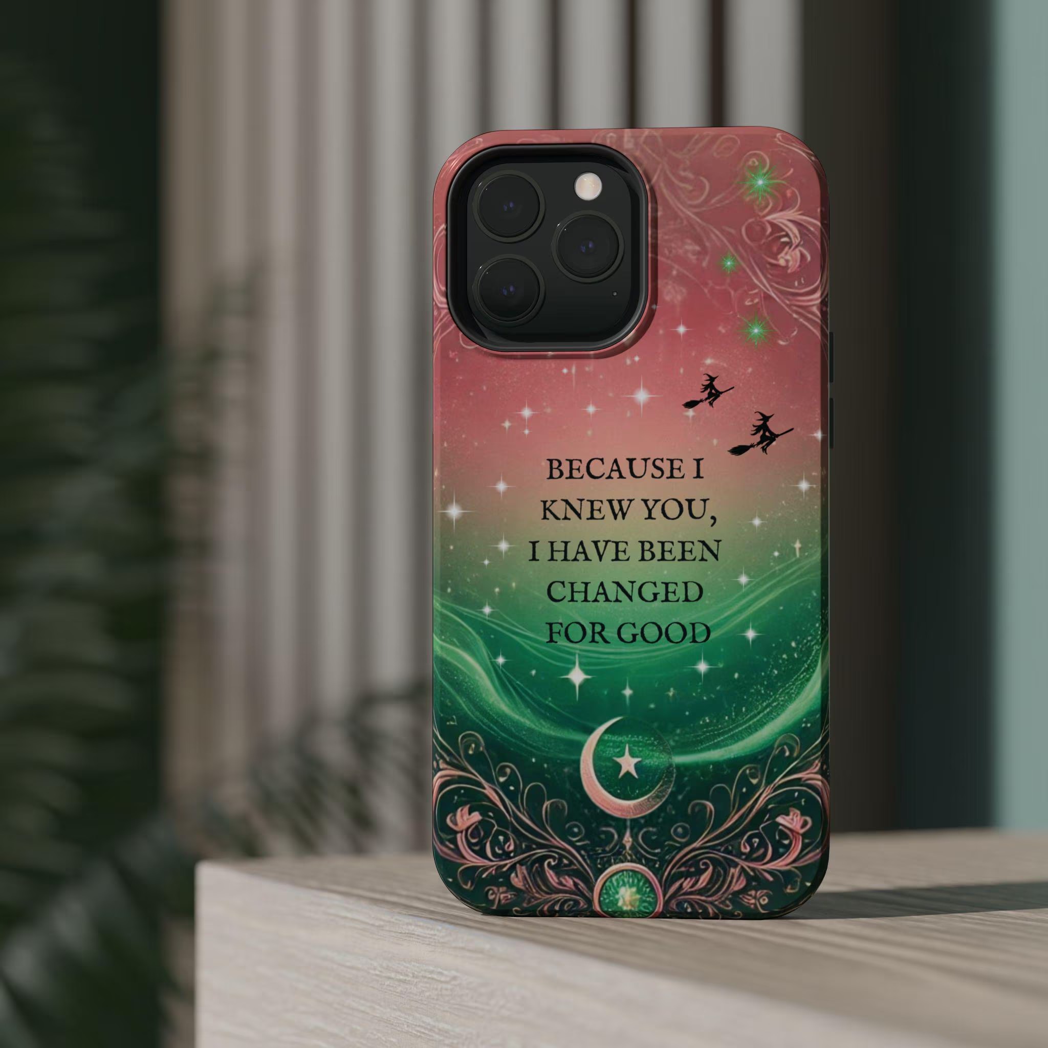 Because I Knew You I Have Been Changed For Good Teacher Phone Case