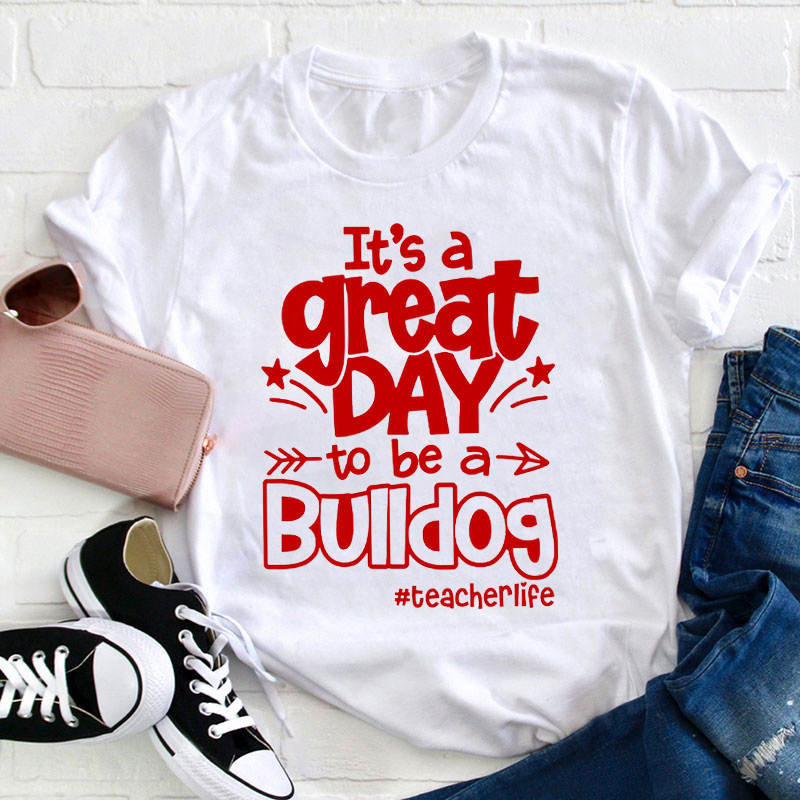 Personalized Mascot Simple letter design Teacher T-Shirt