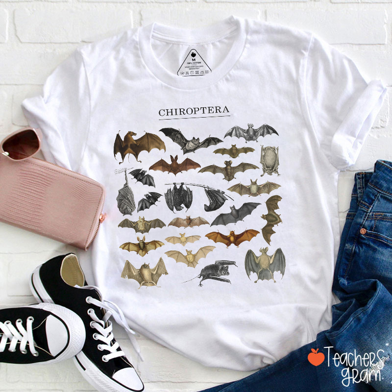 Chiroptera Teacher T-Shirt