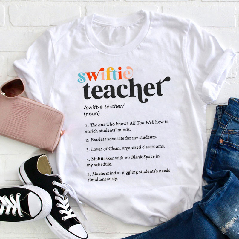 Personalized Name Teacher T-Shirt