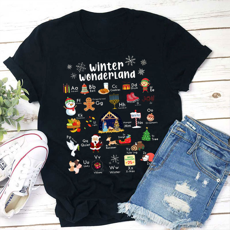 Winter Wonderland Teacher T-Shirt