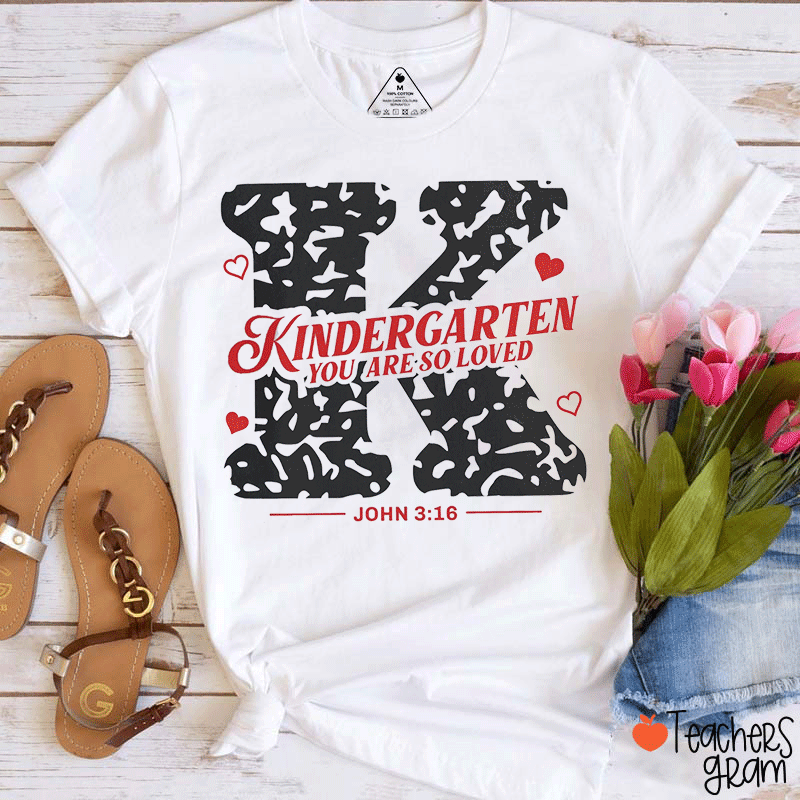 Personalized Grade You Are So Loved Teacher T-Shirt