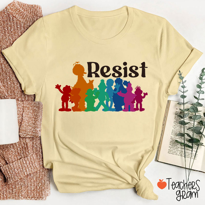 Resist Equal Rights Teacher T-Shirt