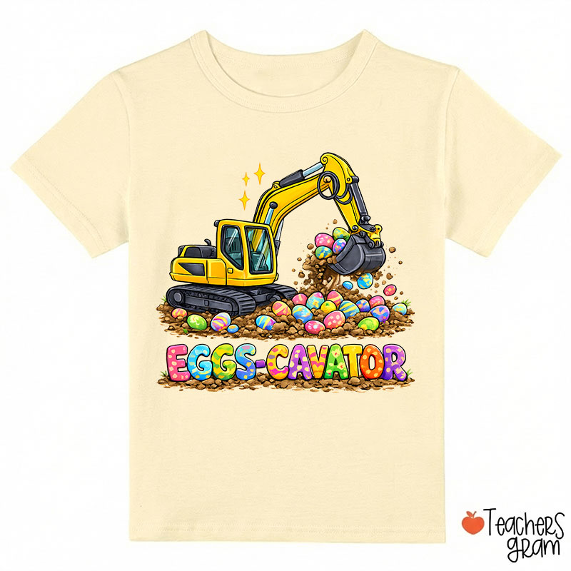 Eggs-Cavator Excavator Easter Class T-Shirt
