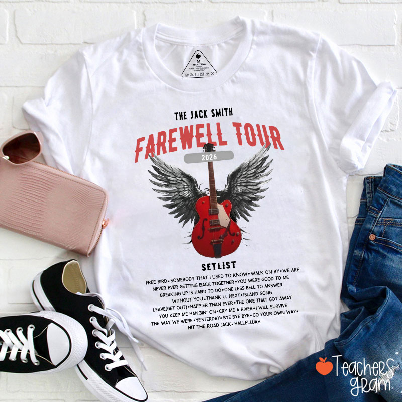 Personalized Retirement Funny Music-themed Teacher T-Shirt