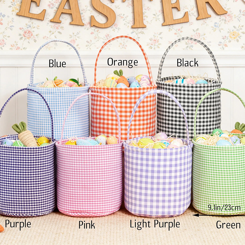 Personalized Faux Embroidered Egg Hunt Teacher Basket