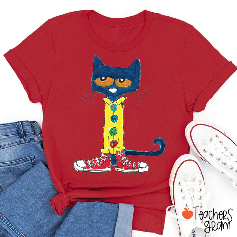 Cat Lovers Fans Teacher T-Shirt