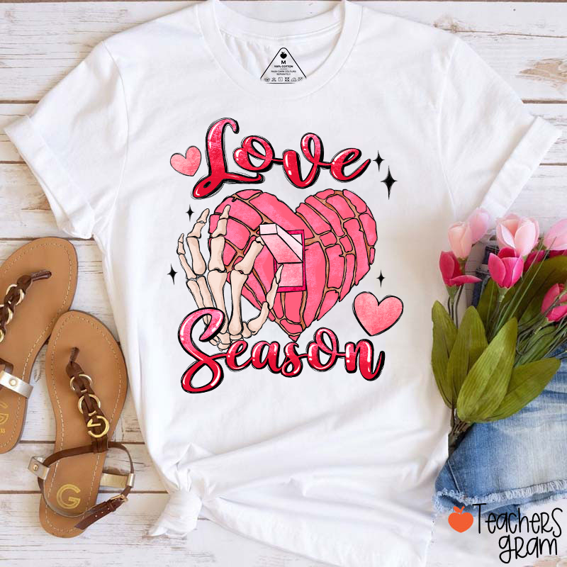 Love Season Spanish Teacher T-Shirt