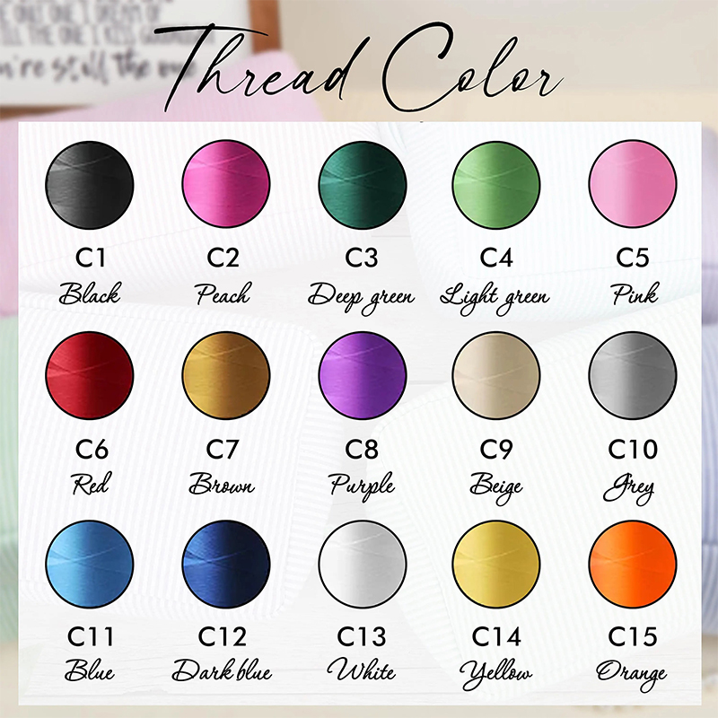 Personalized Name Embroidered Seersucker Makeup Bag