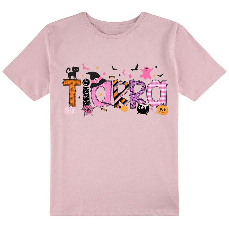 Personalized Halloween Name Class T-Shirt